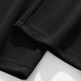 thumbnail image 4 of Mens Sweatpants Baggy Straight Leg Wide Pants Relaxed Fit Spring Fall Casual Streetwear Trousers Droopy Feel Black L, 4 of 9