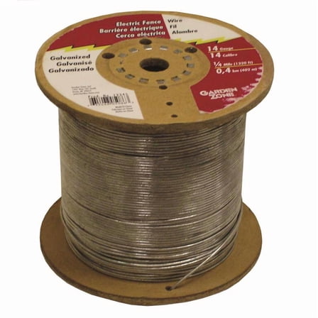 Ironridge 1320 ft. L Galvanized Steel Wire Fence