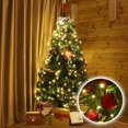 thumbnail image 1 of 280 Guirnalda de luces LED para árbol de Navidad, 2m x 8 (árbol de 1,5-2,8m) - Blanco cálido, 1 of 2
