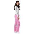 thumbnail image 3 of Adar Universal Women's Straight Leg Scrub Pants, Drawstring, Durable Poplin, Black, 3 of 7