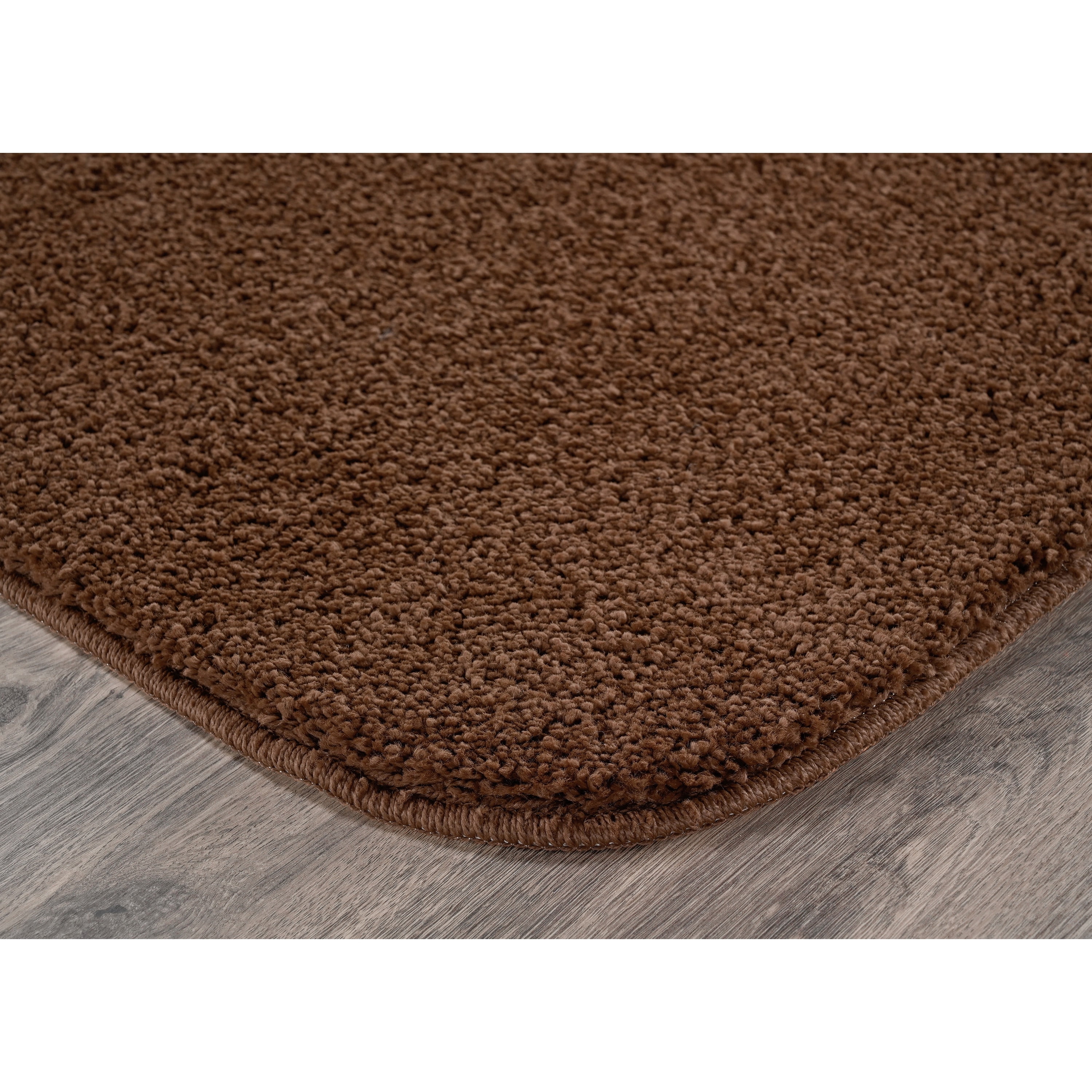 Garland Rug Sedona Washable Bath Rug Set, 3 Piece Set (2 Bath Rugs, & Contour Rug) Cinnamon