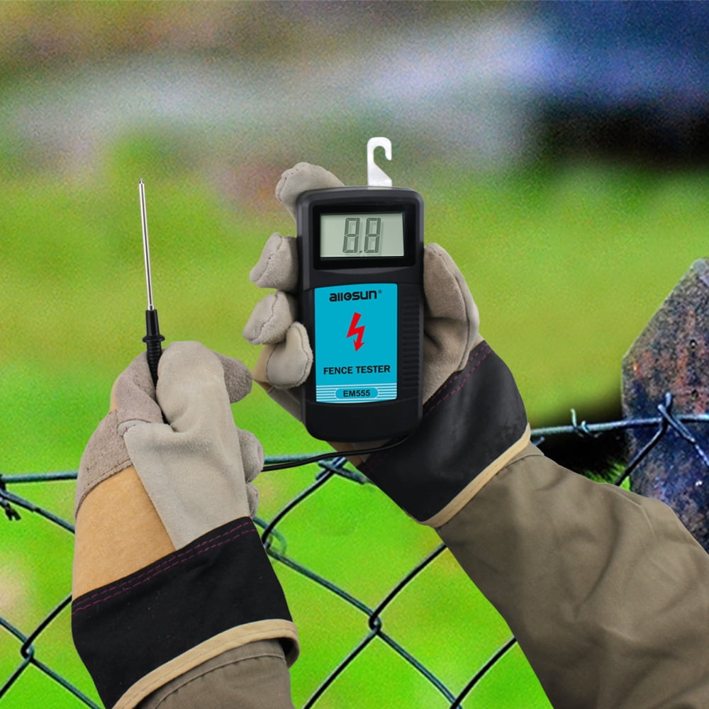 Allosun Electric Fence Tester and Fault Finder,Digital Fence
