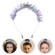 thumbnail image 4 of EeaseMX Corona de hechicero elegante de aleación, diadema de cristal, decoración de corona hecha a mano, 4 of 7