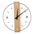 thumbnail image 2 of Reloj decorativo de pared moderno y sencillo, redondo y silencioso, ideal como regalo de inauguración de la casa. 44x40cm, 2 of 9