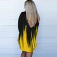 thumbnail image 2 of DOPI Fashion Women's Casual Loose Button Printed Long Sleeve Pocket Long Cardigan, 2 of 6