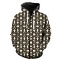 thumbnail image 1 of Sudadera con capucha y cremallera con estampado abstracto para hombre, gran oferta 2024, ropa de calle informal de primavera, genial, divertida y de gran tamaño, con capucha, 1 of 6