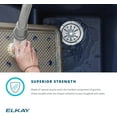 thumbnail image 3 of Elkay Elxhu3220r Quartz Luxe 32-1/2" Undermount Double Basin Quartz Composite Kitchen Sink, 3 of 7