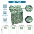 thumbnail image 6 of Green Coastal Table Runner 90 Inches, Summer Beach Nautical Starfish Shell Coral Bed Runner Dresser Scarves Tabletop for Indoor Outdoor Parties/Ceremony/Banquet, 13" x 90", 6 of 9