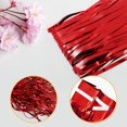 thumbnail image 4 of Cortinas de flecos de papel metalizado Ohiyoo 10 unidades rojo 1x2,5 m, 4 of 7