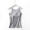 thumbnail image 6 of Tank Top for Women,Comfortable Stylish Sleeveless Summer Top For Pairing With Jeans,Camisole Tops for Women,Light Gray,S, 6 of 9