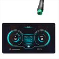 thumbnail image 1 of Computadora para Bicicleta H8, 24 V, 36 V, 48 V, 60 V, LED, Odómetro, Velocímetro, Accesorios para Bicicleta Eléctrica, Resistente Al Agua, 5 Pines., 1 of 5