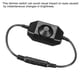 thumbnail image 5 of LED Tira Atenuador Interruptor 12-24V DC PWM Giratoria En Línea Atenuador Controlador con DC Conector Cable para LED Tiras Luces, Negro, Paquete de 4, 5 of 6
