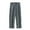 Grey, variant on Male Casual Loose Solid Color Suit Pants Straight Ice Silk Thin Style Drape Suit Slit Casual Pants,Size 4XL