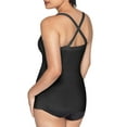 thumbnail image 3 of Women's Maidenform DMS083 Power Players Thong Bodysuit (Black 2X), 3 of 4