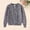 Grey, variant on Girls Knitted Cardigan Sweater Soft Cozy Long Sleeve Button Front Pullover Tops (Blue 7-8)