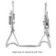 thumbnail image 5 of Advancent Soporte de pie para vehículo eléctrico Soporte de estación de rueda trasera Estacionamiento de ciclismo Estante de patas dobles (S) Patinetes eléctricos Advancent OD003969-00, 5 of 6