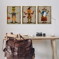thumbnail image 3 of Stupell Industries Fun Halloween Friends Holiday Painting Gold Floater Framed Canvas Art Print Wall Art, 17 x 25, Set of 3, 3 of 10