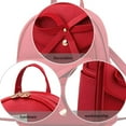 thumbnail image 3 of SPEKSEE Bowknot Cute Leather Backpack Mini Backpack Purse for Women, 3 of 7
