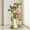 Grass Green and Camel Brown, variant on LEDREM 45.3" Cat Tower - Multi-Level Cat Condo with Scratching Ramp, Spacious Cave & 2 Plush Perches, for All Cats, Light Gray