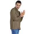 thumbnail image 3 of Atasi Chemise Henley Indienne pour Hommes Manches Longues Col Mandarin Court Kurta Décontracté, 3 of 7
