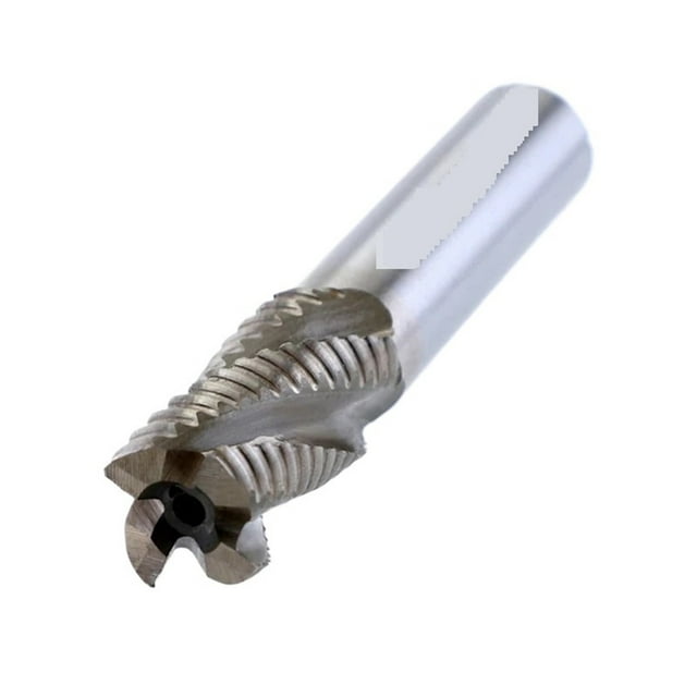 Coupe-Bordures à Onde 4 Flûtes 6-20mm Outil de Machine à Fraiser à Extrémité Brute, Haute Précision