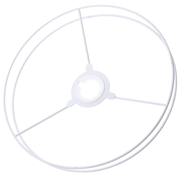 HEMOTON 1 Set Lampshade Holder Frame Ring Iron Lamp Shade Ring Replacement Light Parts