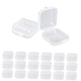 thumbnail image 3 of 20 piezas pequeños contenedores de almacenamiento cuadrados, Mini joyero organizador caja de almacenamiento transparente para joyería, 3 of 7