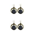 thumbnail image 3 of Destyer Collier de Style Bohème pour les Femmes – Unique Fait à la Main Pendentif E055-Noir 2Set, 3 of 6