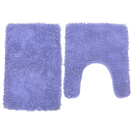

BESTONZON 2pcs Chenille Floor Mats Closestool Floor Mats Simple Durable Floor Mats for Home (Green 50x60cm 50x80cm)