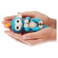 thumbnail image 4 of Fingerlings - Interactive Baby Monkey- Boris (Blue with Orange Hair) by WowWee - Electronic Pets, 4 of 4