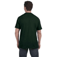 thumbnail image 6 of Gildan Men's DryBlend Pocket T-Shirt, Short Sleeve Crew Neck Casual Blank Tee, Forest Green, S, 6 of 6
