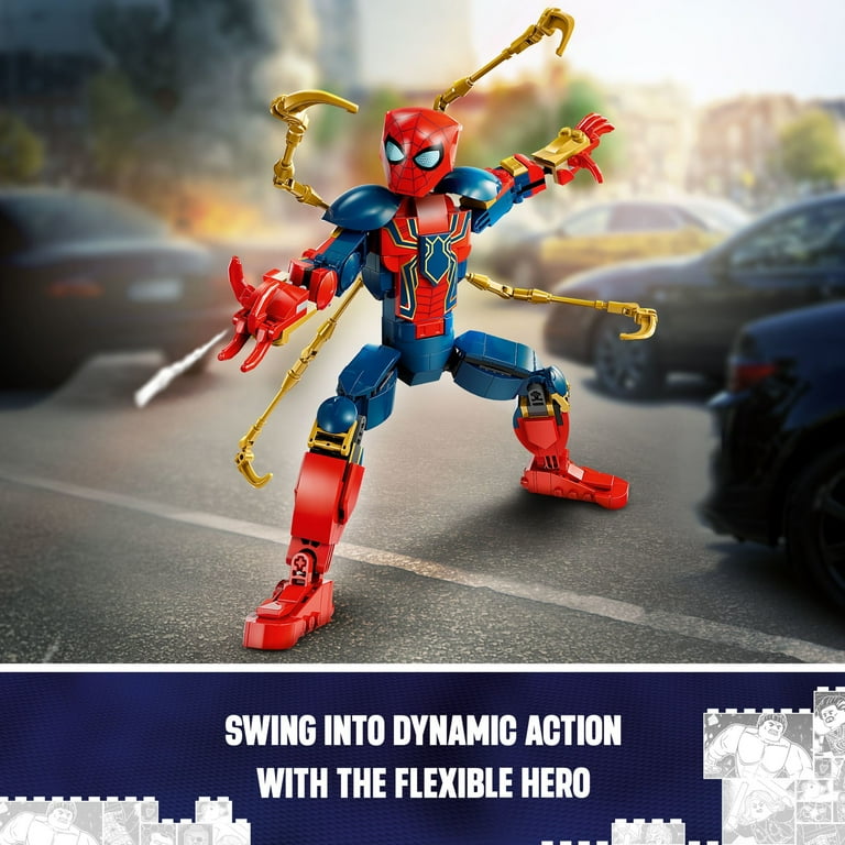 Lego custom iron spider deals