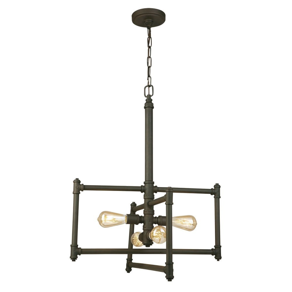 Matte Black Eglo Lighting 204589A 5 Lt Pendant Matte Black Eglo Lighting 204589A 5 Lt Pendant