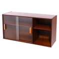 thumbnail image 5 of 31.5*11*15.7in Small Kitchen Cupboard Food Pantry Cabinet Wall Sideboard with Glass Doors, 5 of 14