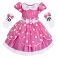 thumbnail image 3 of Minnie Mouse Costume pour Enfants – Rose, 3 of 5