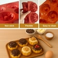 thumbnail image 3 of Mini Small Fluted Tube Pan Silicone for Bundt Cake Pans for Tins Silicone Cake for Baking, 3 of 7