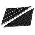 thumbnail image 1 of Cubierta triangular de la ventana delantera, ABS triangular de la ventana delantera negra Cubierta triangular de la ventana delantera Borde triangular de la ventana delantera Meticulosamente diseñado, 1 of 8