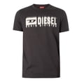 thumbnail image 6 of Diesel Diegor Graphic T-Shirt, Grey, 6 of 6