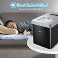 Countertop Ice Makers,26.5lbs in 24Hrs, 9 Cubes Ready in 8 Mins, Self