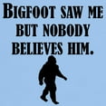 thumbnail image 3 of CafePress - Bigfoot Saw Me T Shirt - Men's Classic Graphic T-Shirt, 3 of 4