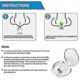 thumbnail image 4 of 4pcs Silicone Magnetic Snoring Suppressor, 4 of 4