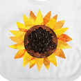 thumbnail image 4 of Inktastic Summer Grunge Sunflower Boys or Girls Baby Bib, 4 of 4