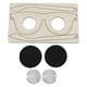thumbnail image 3 of Juguete educativo científico, Kits de física, juguete, creatividad, innovación, conjunto de rompecabezas de madera 3D, gafas artesanales de madera, 3 of 9