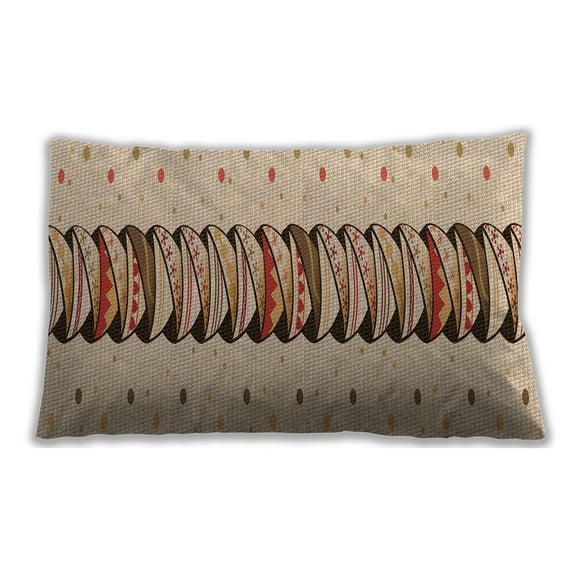 Ahgly Company Indoor Rectangular Contemporary Lumbar Throw Pillow, 13 inch by 19 inch