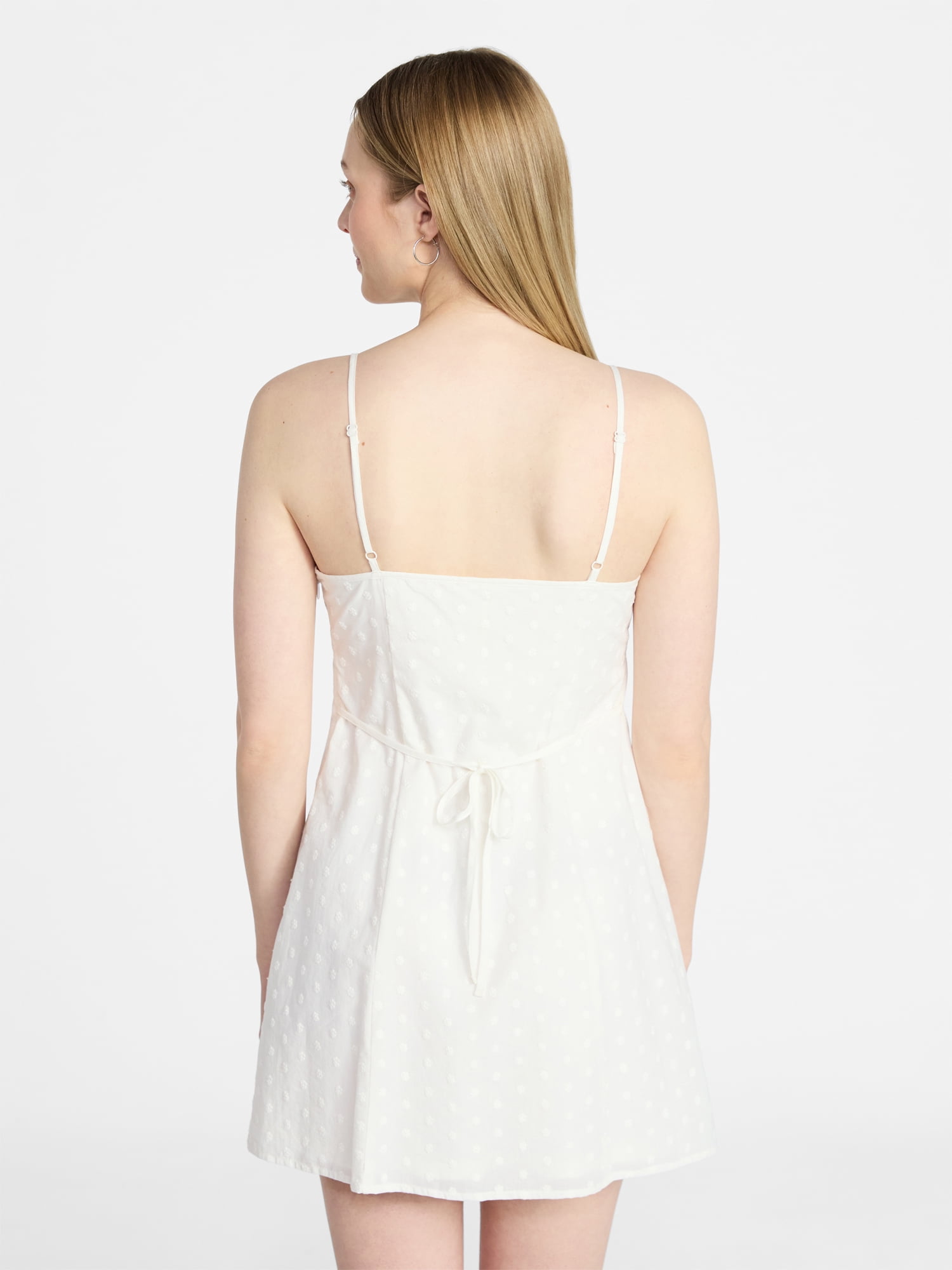 No Boundaries Cotton A Line Mini Dress, Women's XXS-XXL
