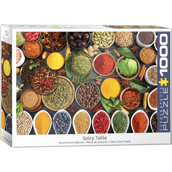 Eurographics : Puzzle 1000 pcs Spicy Table