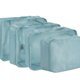 thumbnail image 2 of Bolsas De Almacenamiento De Viaje Bolsa de maquillaje de viaje Bolsa de almacenamiento de equipaje impermeable para sábanas Ropa interior (Azul), 2 of 5