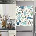 thumbnail image 5 of GZHJMY Cartoon Dinosaur Dishwasher Magnet Cover Dishwasher Front Door Cover Magnet Sticker, Trimmable Refrigerator Dishwasher Magnetic Decals Kitchen Appliance 20 x 26 Inches Home Decor, 5 of 6