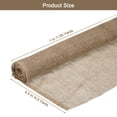 thumbnail image 2 of Burlap Fabric Roll 1.1 Yards x 5 Yards Natural Jute Burlap Roll for Table Runners Weed Barriers Craft Plants, 2 of 6