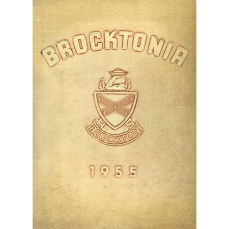 (Custom Reprint) Yearbook: 1955 Brockton High School - Brocktonia Yearbook (Brockton, MA)